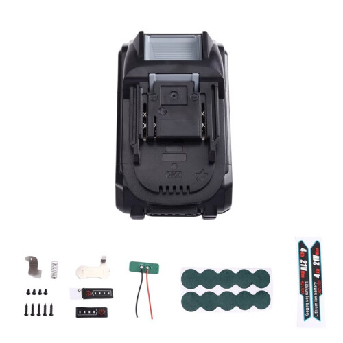 5Core Battery Storage Box Case for  21700DC 150A Protection Board +Light Panel for  Replacement Parts