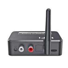 Adattatore Convertitore DAC Audio Digitale-Analogico da SPDIF Ottico Toslink A Jack AUX da 3,5 mm, RCA L/R e Ricevitore 5.3.