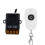 DC12V-48V Wireless Remote Control  30A Relay Receiver Controller 433MHz Transmitter for Garage Door/Light  B 1