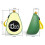 Avocado Digital Countdown Timer, Cute Kitchen Gadget, Adjustable Volume Timer for Cooking and Baking, One-Button Design 7
