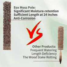 Moss Pole Plastic Plant Stand Indoor Climbing Plants Tutors Moss Stick for Plants Growth Support Ac