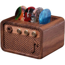 Speaker Style Guitar Plectrum Storage Rack, Used for Storing Displays and Gifts for Guitarists,Convenient for Carrying