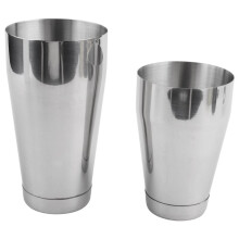 Premium Cocktail Shaker Set-Piece Pro Boston Shaker Set. Unweighted Martini Drink Shaker Made From Stainless Steel 304