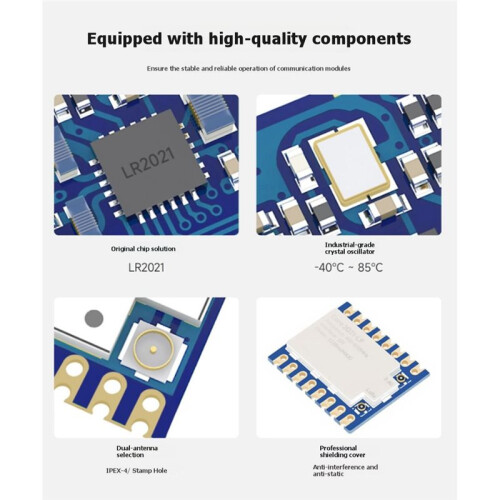 Módulo LoRa Core2021 Transceptor LR2021 Placa IoT de Bajo Consumo Módulo de Telemetría IoT Core2021--M 2