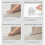 4Pcs Transparent Soft Silicone  Wall Protector Adhesive Rubber Bumper 6