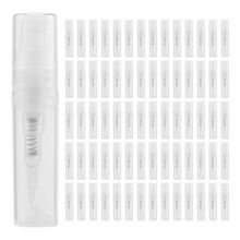 200Pcs/Lot 2ML Transparent Plastic Spray Bottle Small Cosmetic Packing Atomizer Perfume Bottles Atomizing Spray Liquid Container