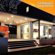 G4 Halogen Bulbs,20w 12v Halogen Light Bulbs 2 Pin Clear Lamp Bulb,for Cooker Lighting,signa 20 Pcs - CHUNC