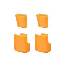 Trem de Pouso Antidesgaste para Drone Potensic ATOM 3, Perna de Suporte com Altura Aumentada para Atom 3, Kit de Proteção para Os Pés, Laranja.