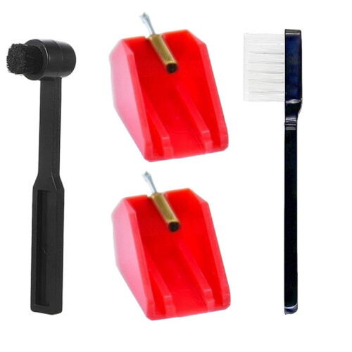 2PCS Replace Turntable Stylus for Technics P30 EPS25CS EPS24CS EPS30CS SLBD2 SLDD2 Phonograph Record Turntable Needle