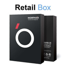 (Black) NORTHJO Compatible For iPhone 16 / 16 Plus Matte Camera Lens Protector Integrated Metal + Tempered Glass Lens Film