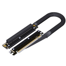 ADT-K33UF K33UR PCIe 5.0 X16 Dual Reverse Cable 512Gbps High Speed for RTX 50 RX 90xx Series GPUs 20CM K33UR-TL