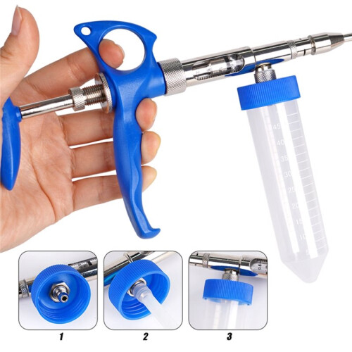 Rabbit Artificial Insemination Kit Vas Deferens Gun & Sperm Input Device for Rabbit Use 2