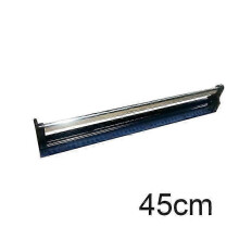 (45cm, Black) Extendable Closet Hanger Rack Pull-Out Closet Valet Rod Adjustables Wardrobe Clothing Rail