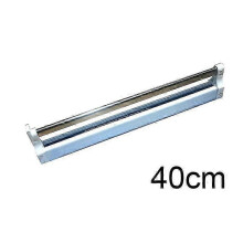 (40cm, White) Extendable Closet Hanger Rack Pull-Out Closet Valet Rod Adjustables Wardrobe Clothing Rail