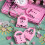 Pretty in Pink Collection Handbag Design Keychain 1