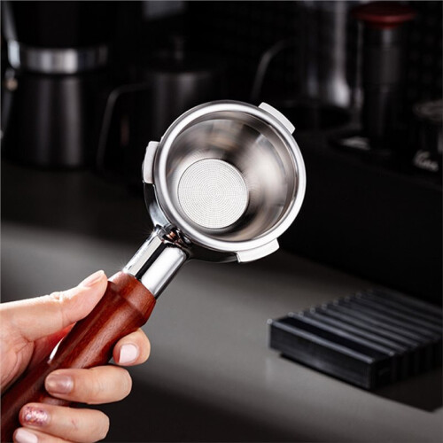 58 mm Trycksatt Kaffepulverskål Espressofilterkorg 1