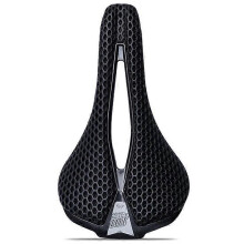 ENLEE 250x140x17mm 3D Printing Bike Saddle Carbon Fiber Breathable Honeycomb Bicycle Seat, Nylon Type