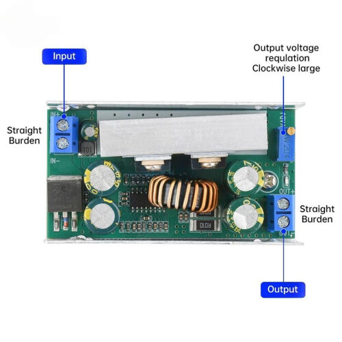 For -for  200W 15A Step-Down Conversion Module for  8-55V to 1-36V Buck Converter Voltage Regulator 1