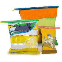(Large 20 Sets (green)) Plastic Bag Sealer Stick Food Convenience Storage Clips Stay Fresh Bag Sealer Sticks For