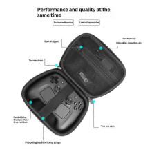 Carrying Case Compatible for Steam Controller 2 Gamepad EVA Hard Shell Travel Storage Bag Shockproof Portable Protective Pouch