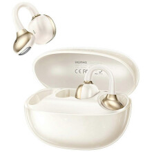 (Beige) REMAX OWS-23 True Wireless Earphones 12mm Driver Stereo Music Call Bluetooth-Compatible Earbuds