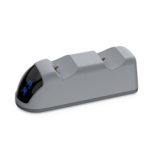 Kontrollladdare för PS5 Dual Charging Dock Laddningsställ med LED-Indikatorlampa för PS5 Gamepad Controller