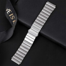 (Silver) Compatible For Huawei Watch GT4 / GT3 / GT2 46mm Titanium Alloy Smartwatch Strap 22mm