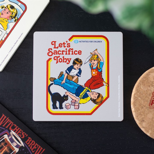 Let's Sacrifice Toby Coaster by Steven Rhodes 1