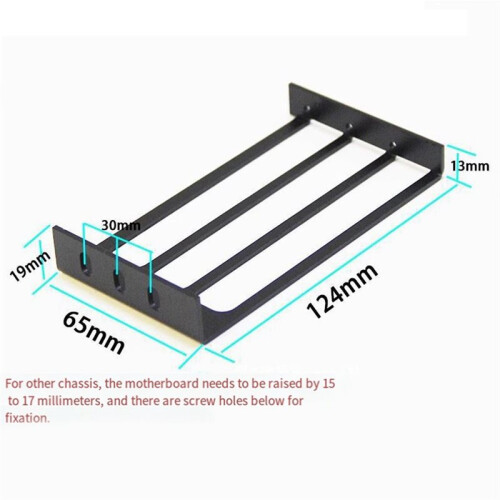 PCI-E  Card Extension Cable Bracket Vertically Kickstand Open Type Computer Rack Case Modification Accessories 1