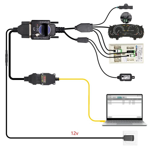 BDC3 BCP Programming Test Platform for  Diagnose Work with AUTEL IM608 /LAUNCH X431/ Diagnostic Scanners 2