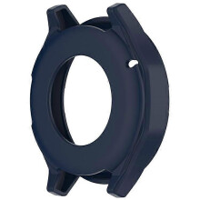 (DarkBlue) Watch Case Compatible For Huawei Watch GT 5 Pro 46mm / GT 5 46mm / GT 4 46mm Soft Silicone Protective Cover