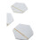 Sena Set Of Four White Marble Coasters 4