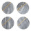 Kira Grey Marble Coasters 8