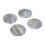 Kira Grey Marble Coasters 2