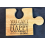 Set 4 Wine Themed Rubberwood Jigsaw Coasters 4