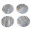 Kira Grey Marble Coasters 3