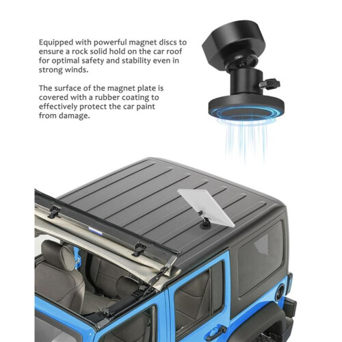 For Starlink  Adjustable Angle Suction Cup Mount Temporary Roof Car Smooth Surface Mount for Starlink  Accessory 2