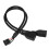 Cabo divisor em Y USB 2.0 de 10 pinos e 30 cm para placa-mãe e cabo extensor de 5 pinos e 2 cabos de 50 cm para placa-mãe. 3