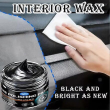(50g) Car Interior Repair Paste Black Plastic Leather Dual Material Easy Operation
