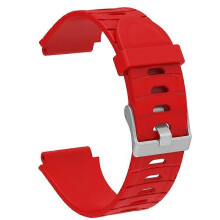 (Red) Compatible For Garmin Forerunner 920XT Watch Strap Silicone Band with Spring Bar and Screwdriver