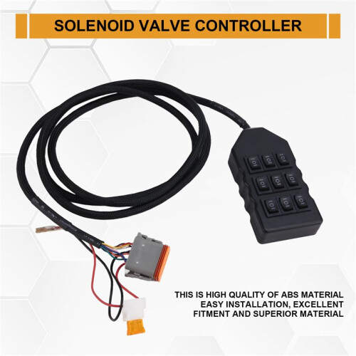 9 Button Handle Solenoid Valve Controller 8-Corner Solenoid Valve Remote Controller for SMV-02 AA-VU8 1