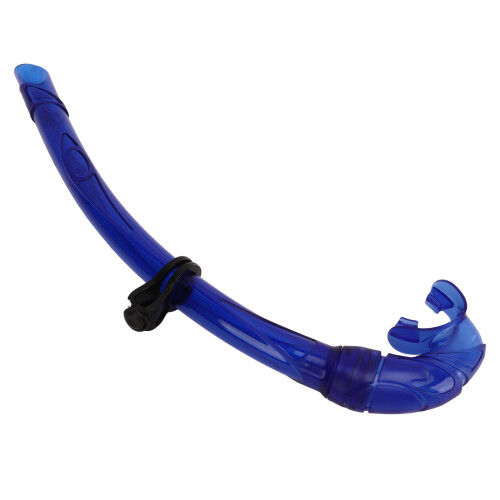 Blauer Easy Breath Tauchschnorchel PVC 1