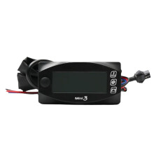 Motorcycles Water Temperature Voltmeter Display 3 in 1 LED Digital Instrument Motorcycles Accessories