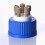 Mobile Phase Solvent Bottle Cap with  Liquid Reagent Bottle Cap GL45 Universal Cap HPLC Solvent Bottle Cap 1Piece E 3