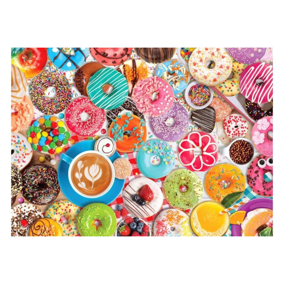 Photos - Jigsaw Puzzle / Mosaic Eurographics EG60005602 -  Puzzle 1000 Pc - Donut Party 6000-5602 