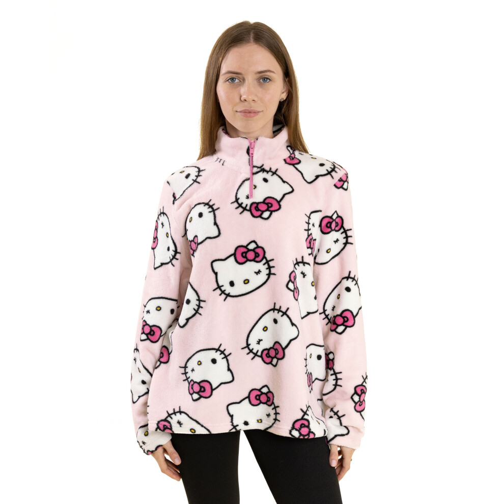 Hello Kitty (Large) Jumper (Womens Pink)