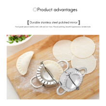 KnöDelhersteller, 7Er Pack Edelstahl Easy Pie Ravioli Empanadas Pressform, Pierogi Cutter Wrappers GebäCkherstellungswerkzeuge