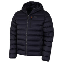 (XL, Navy/Navy) Calvin Klein Mens 2026 San Gabriel Padded Woven Jacquard Jacket
