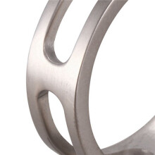 2X Titanium Alloy Seatpost Clamp 31.8mm Bicycle Saddle Tube Clamp Hollow Tube Clamp for 27.2mm Tube