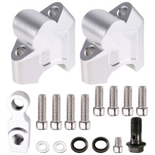 Accesorios para Motocicletas, Elevador de Manillar, Barra de Arrastre, Adaptador de Extensión de Abrazadera para 800MT 700MT 450MT, Color